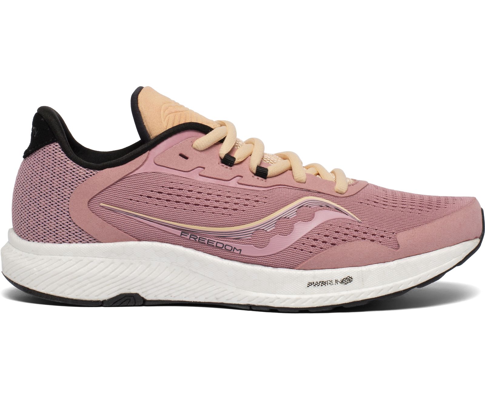 Women's Saucony Freedom 4 Running Shoes Rose / Orange | Singapore 135TCEV